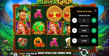 Clover Gold: La apuesta