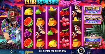 Club Tropicana — Happy Hour: Máquina tragaperras