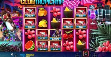 Club Tropicana — Happy Hour: Giros gratis
