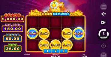 Coin Express: Respins