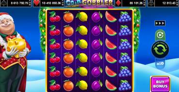 Coin Gobbler — Christmas Edition: Máquina tragaperras