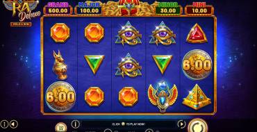 Coins of Ra Deluxe: Máquina tragaperras