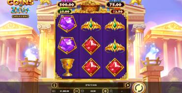Coins of Zeus — Hold&Win: Máquina tragaperras