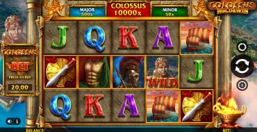 Colossus: Hold & Win: Máquina tragaperras