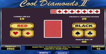 Cool Diamonds 2: Juego de riesgo