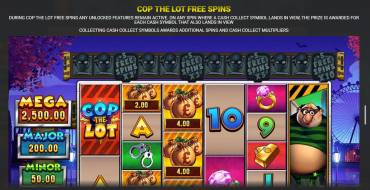 Cop the Lot Megaways Jackpot King: Tiradas gratuitas y/o re-giros