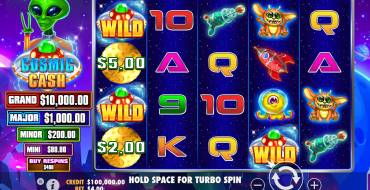 Cosmic Cash-: Diseño