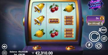 Cosmic Jokers: Ganancias