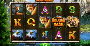 Cougar Cash: Máquina tragaperras