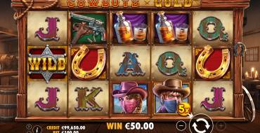 Cowboy's Gold: Ganancias