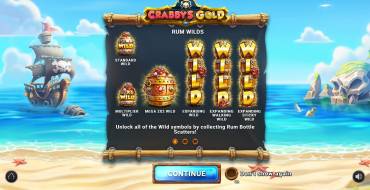Crabby’s Gold: Características únicas