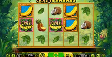 Crazy Bananas: Máquina tragaperras