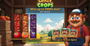 Crazy Crops: Características únicas