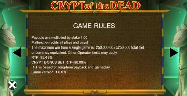 Crypt of the Dead: Reglas
