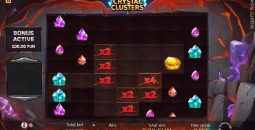 Crystal Clusters: Tiradas gratuitas