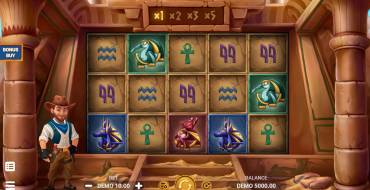 Curse of the Pharaoh: Máquina tragaperras