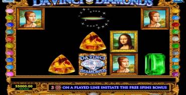 Da Vinci Diamonds: Características únicas