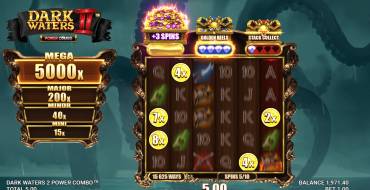 Dark Waters 2 Power Combo: Giros gratis