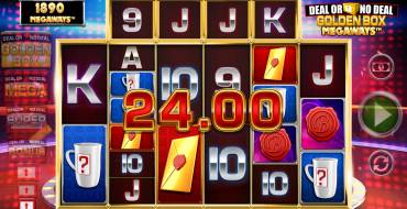 Deal or No Deal: Golden Box Megaways: Ganancias
