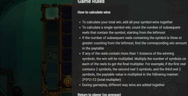 Depths of Fortune: Reglas