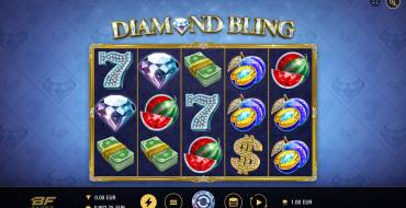 Diamond Bling: Máquina tragaperras