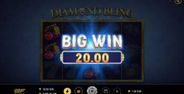 Diamond Bling: Ganancias