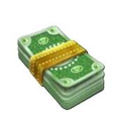 Diamond Bling: Un fajo de billetes