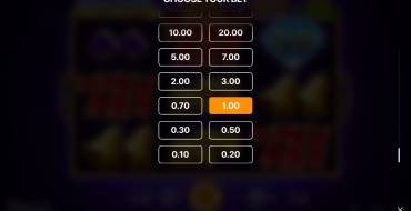 Diamond Fortunator Hold and Win: Apuesta