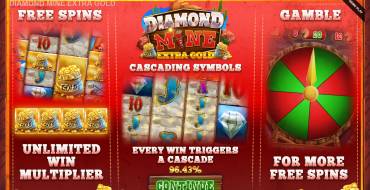 Diamond Mine Extra Gold Megaways: Máquina tragaperras