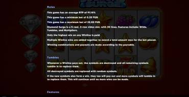 Diamond Surge: Reglas