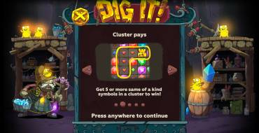 Dig It!: Características únicas