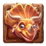 Dino Drop: Dinosaurio naranja