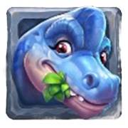 Dino Drop: Dinosaurio azul