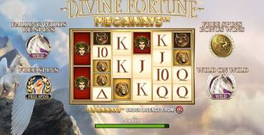 Divine Fortune Megaways: Máquina tragaperras