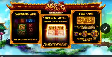 Dragon Match Megaways: Máquina tragaperras