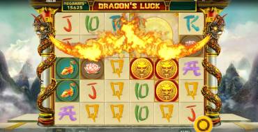 Dragon's Luck Megaways: El dragón de fuego es un símbolo de juego fuera de campo