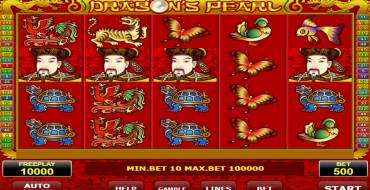 Dragons Pearl: Máquina tragaperras