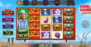 Dumb and Dumber Route to Riches: Ganancias