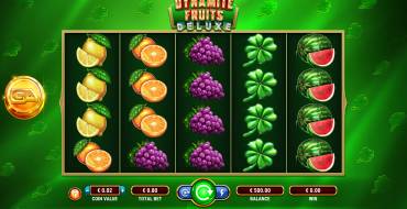 Dynamite Fruits Deluxe: Máquina tragaperras