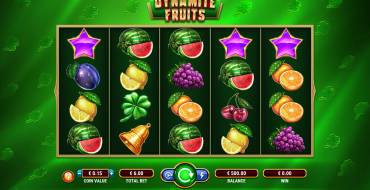 Dynamite Fruits: Máquina tragaperras