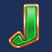 El símbolo J en Megahops Megaways