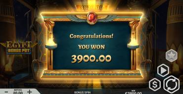 Egypt Bonus Pot: Ganancias