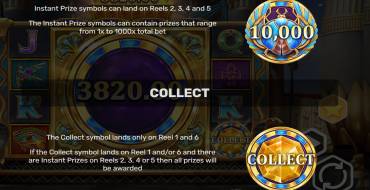 Egypt Bonus Pot: Características únicas