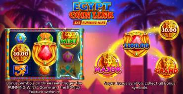 Egypt Coin Link: Juegos de bonificación