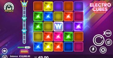 Electro Cubes: Máquina tragaperras