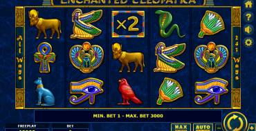 Enchanted Cleopatra: Máquina tragaperras