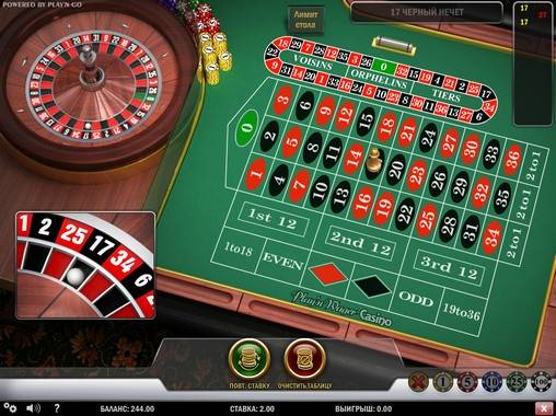 English Roulette en línea
