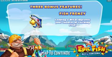 Epic Fish: Net of Fortune: Máquina tragaperras