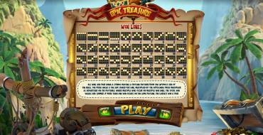 Epic Treasure: Líneas