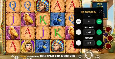 Eye of Cleopatra: La apuesta
